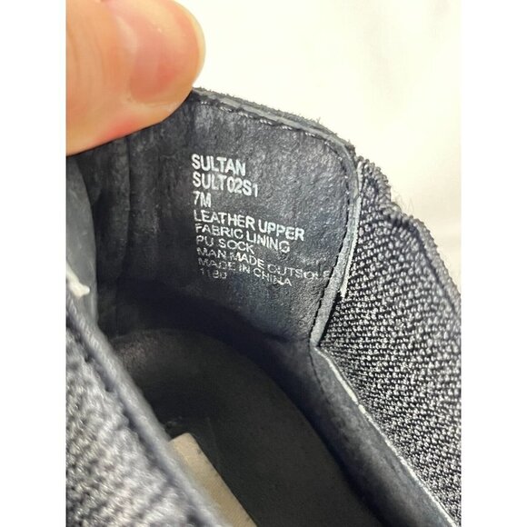 Steve Madden Ladies Wedge Sneakers Suede Leather Upper Size 7 Sultan Sul0291 - Picture 4 of 14